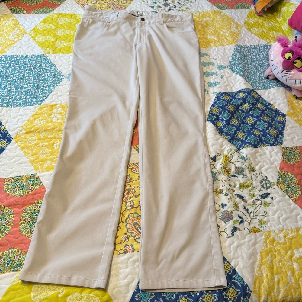 Peter Millar Light Weight 36 Khaki Pants